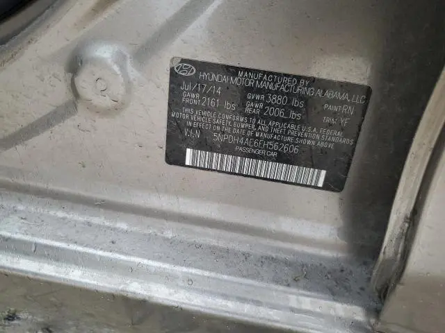 2015 HYUNDAI ELANTRA SE