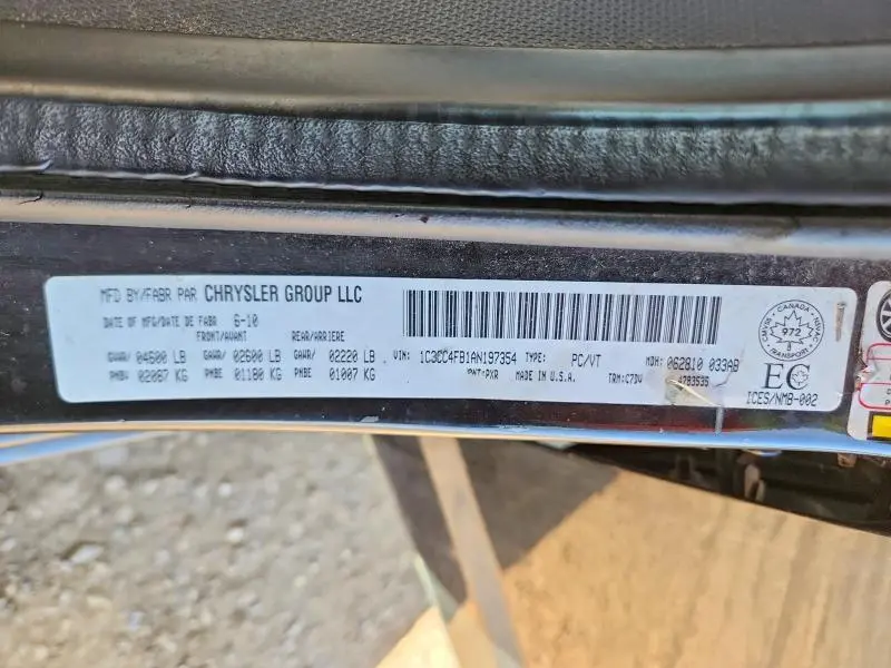 2010 CHRYSLER SEBRING TOURING  