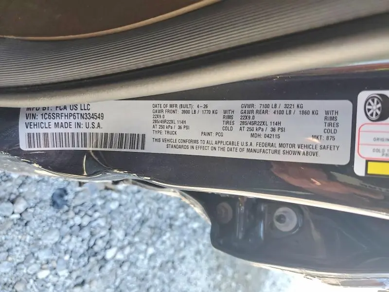 2026 RAM 1500 LIMITED  