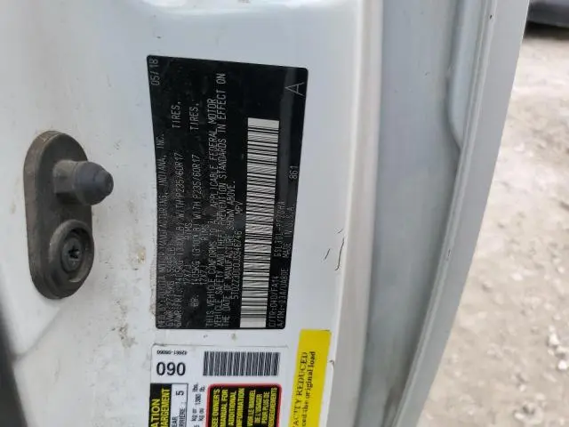 2018 TOYOTA SIENNA L  