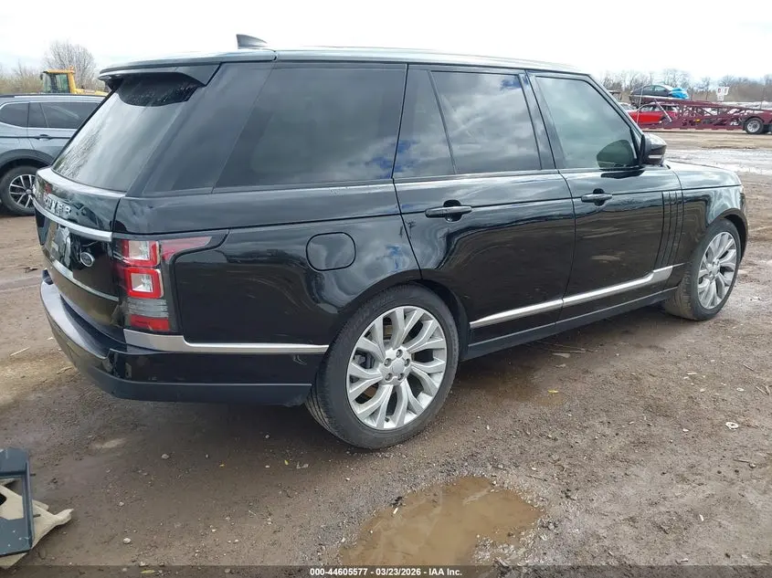2017 LAND ROVER RANGE ROVER 3.0L V6 SUPERCHARGED HSE