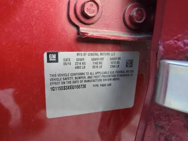 2014 CHEVROLET IMPALA LTZ  