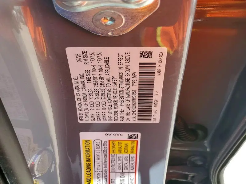 2026 HONDA CR-V LX  