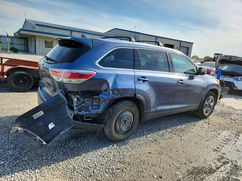 2016 TOYOTA HIGHLANDER LIMITED PLATINUM  