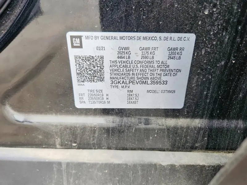 2021 GMC TERRAIN SLT  