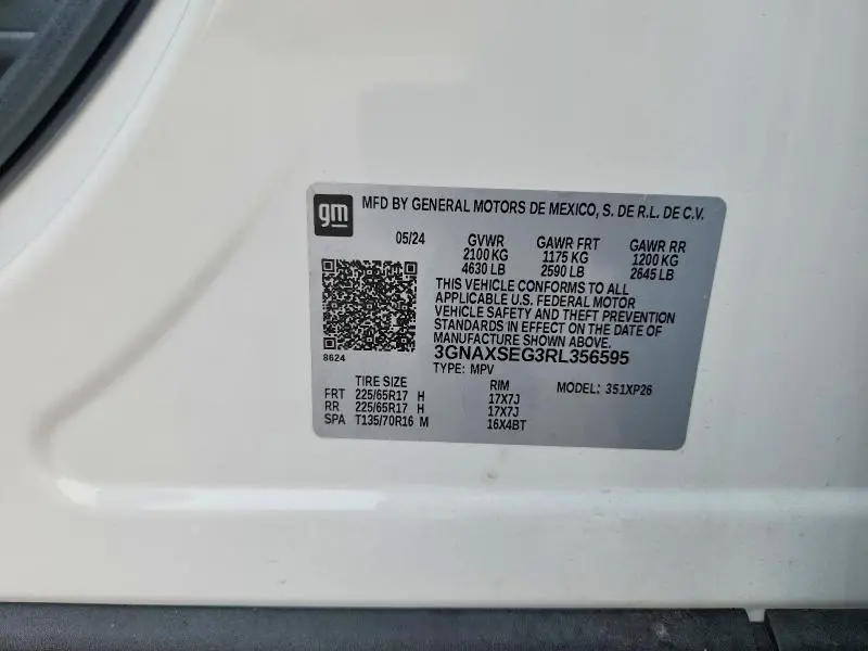 2024 CHEVROLET EQUINOX LS  