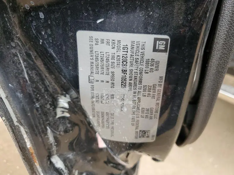 2011 GMC SIERRA K2500 SLE  