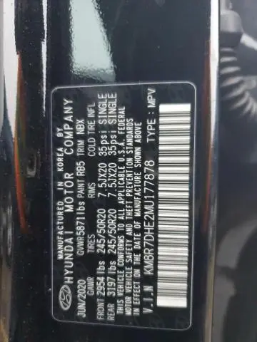 2021 HYUNDAI PALISADE CALLIGRAPHY  