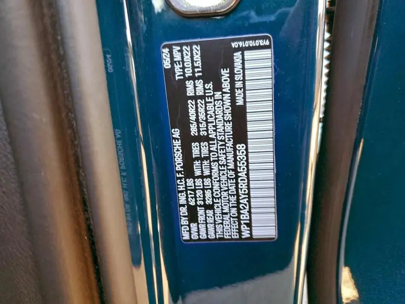 2024 PORSCHE CAYENNE COUPE  