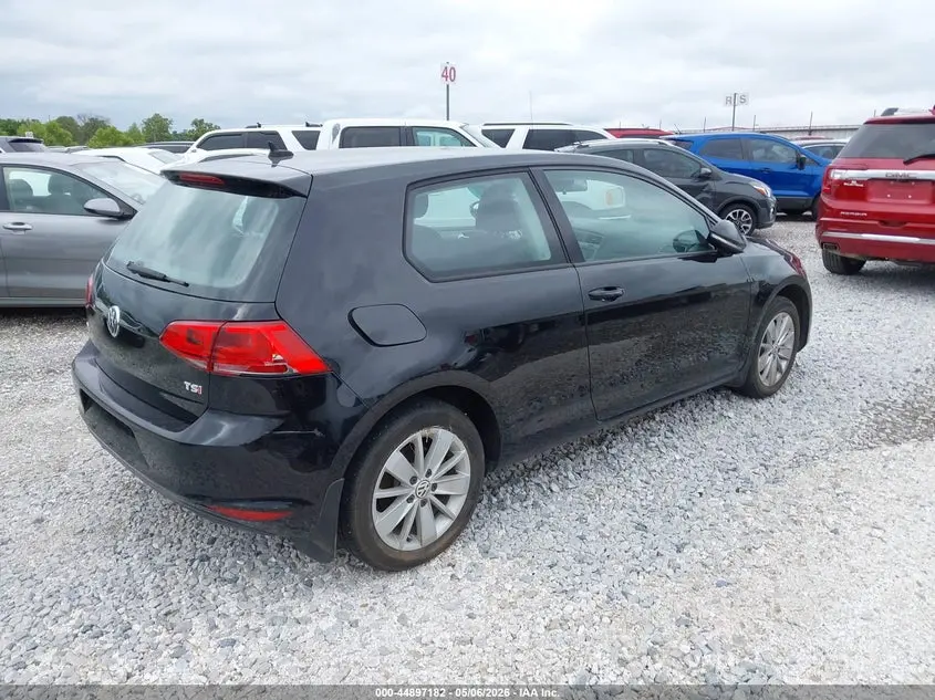 2016 VOLKSWAGEN GOLF TSI S 2-DOOR