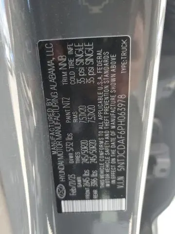2023 HYUNDAI SANTA CRUZ NIGHT  