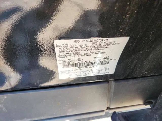 2014 FORD TAURUS SEL