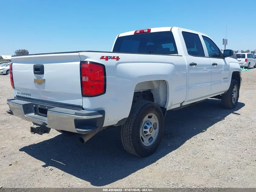 2018 CHEVROLET SILVERADO 2500HD WT