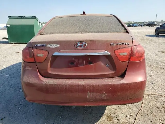 2010 HYUNDAI ELANTRA BLUE