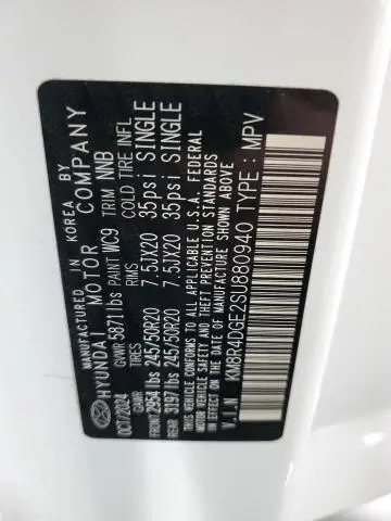 2025 HYUNDAI PALISADE SEL PREMIUM  