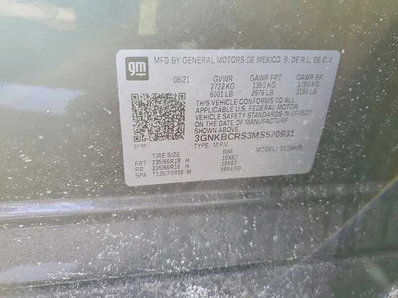 2021 CHEVROLET BLAZER 2LT  