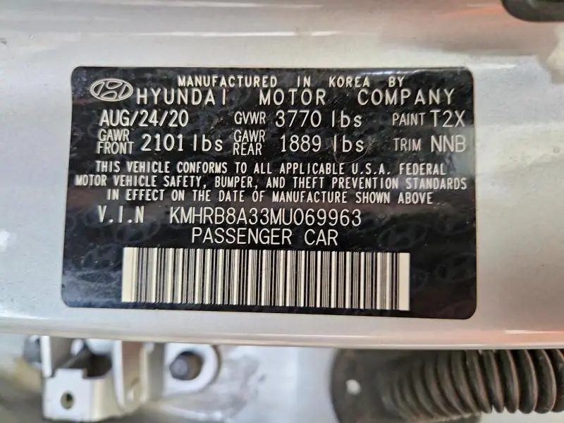 2021 HYUNDAI VENUE SE  