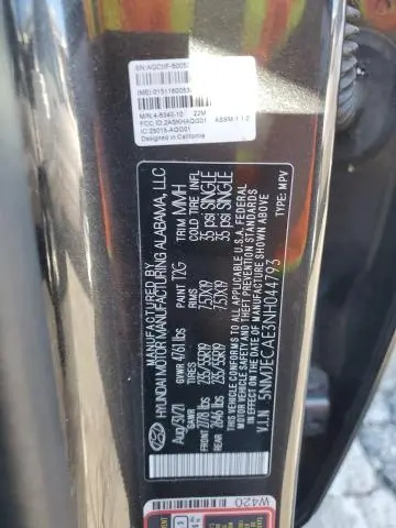 2022 HYUNDAI TUCSON LIMITED  