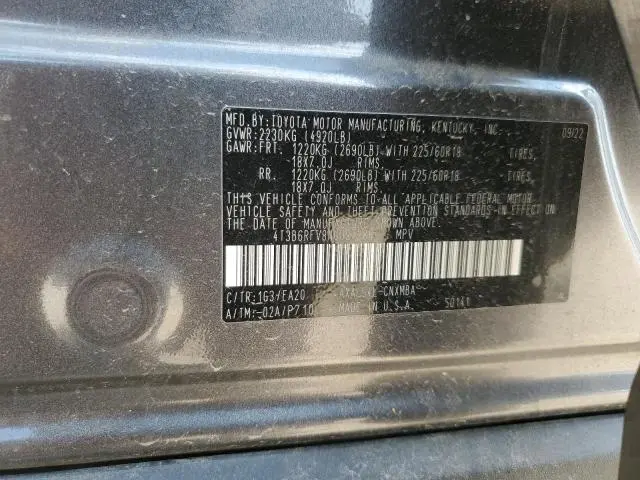 2022 TOYOTA RAV4 XLE PREMIUM  