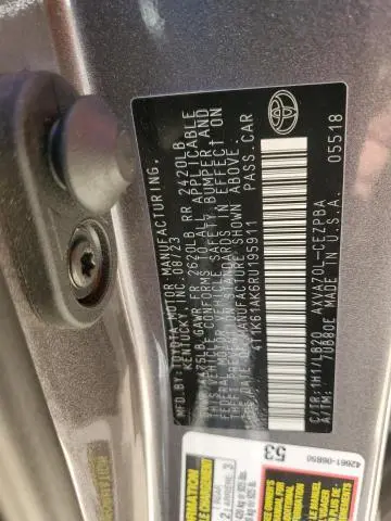 2024 TOYOTA CAMRY XSE  