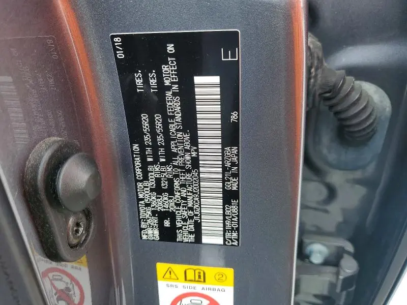 2018 LEXUS RX 350 L  