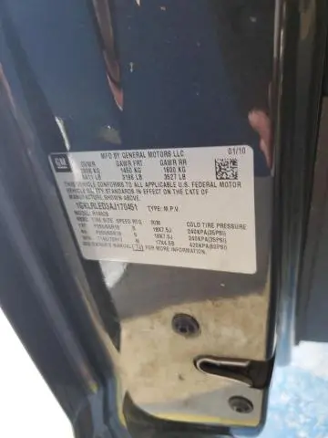 2010 GMC ACADIA SLE  