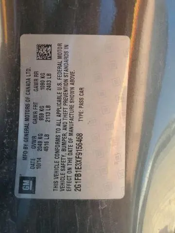 2015 CHEVROLET CAMARO LS  