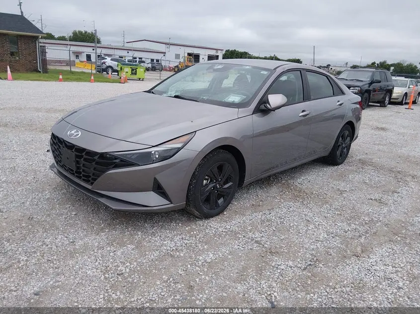 2023 HYUNDAI ELANTRA HYBRID BLUE