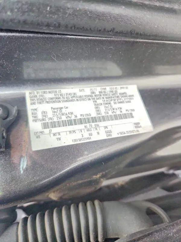 2015 FORD FOCUS SE  
