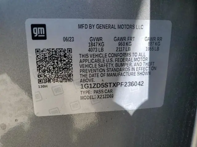 2023 CHEVROLET MALIBU LT  