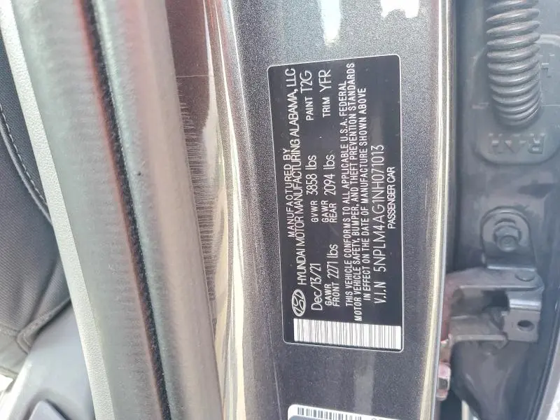 2022 HYUNDAI ELANTRA SEL  