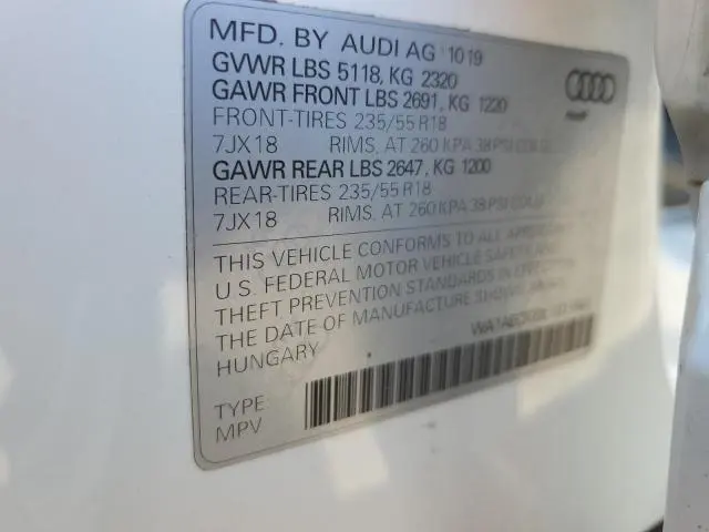 2020 AUDI Q3 PREMIUM  