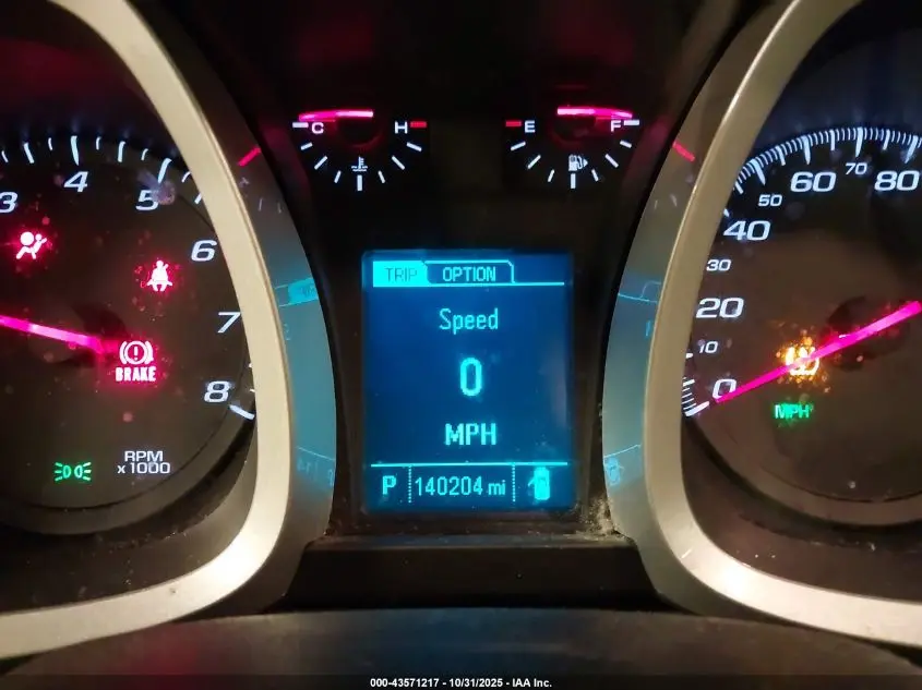 2014 CHEVROLET EQUINOX 2LT