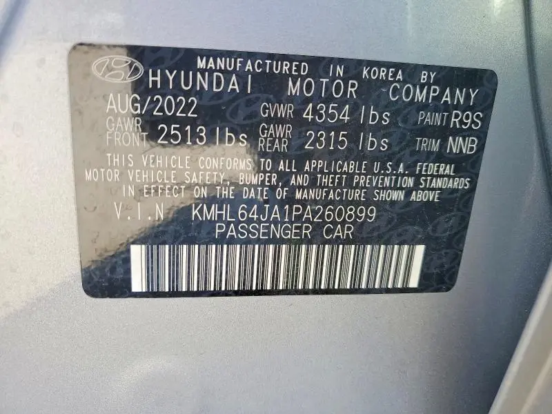 2023 HYUNDAI SONATA SEL  