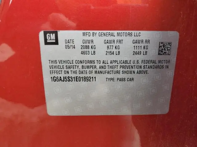 2014 CADILLAC ATS PERFORMANCE  