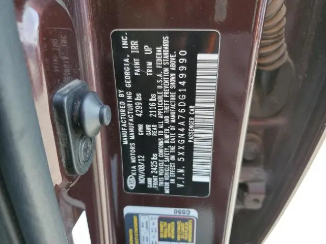 2013 KIA OPTIMA EX  