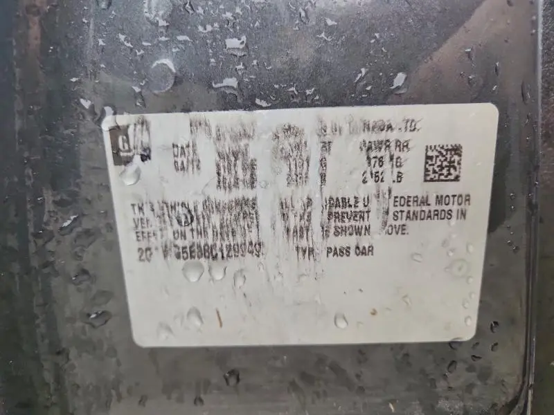 2012 CHEVROLET IMPALA LT  