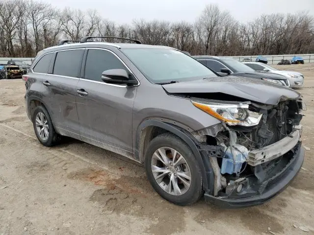2015 TOYOTA HIGHLANDER XLE  