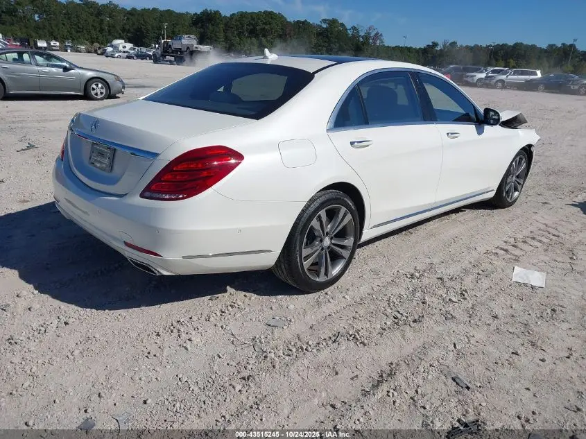 2015 MERCEDES-BENZ S 550  