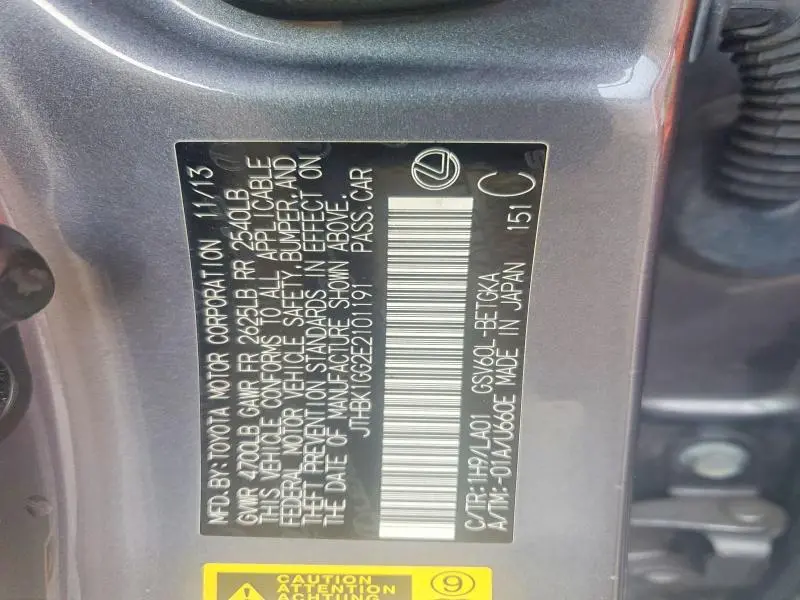 2014 LEXUS ES 350  