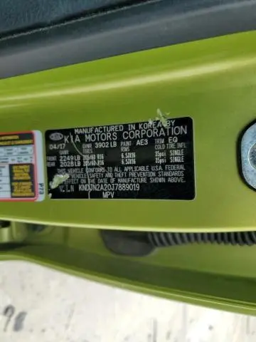2018 KIA SOUL   