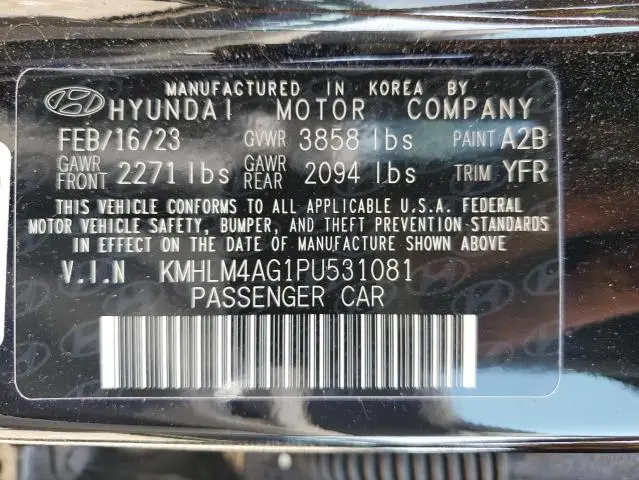 2023 HYUNDAI ELANTRA SEL  