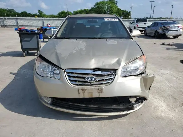 2010 HYUNDAI ELANTRA BLUE
