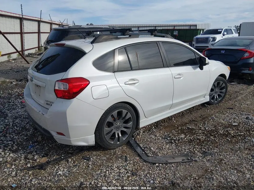 2013 SUBARU IMPREZA WAGON 2.0I SPORT PREMIUM
