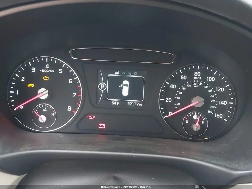 2017 KIA SORENTO 2.4L LX