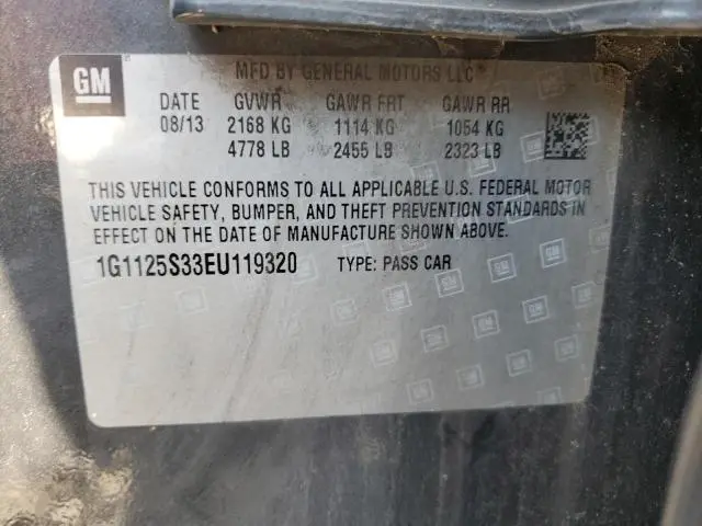 2014 CHEVROLET IMPALA LT  