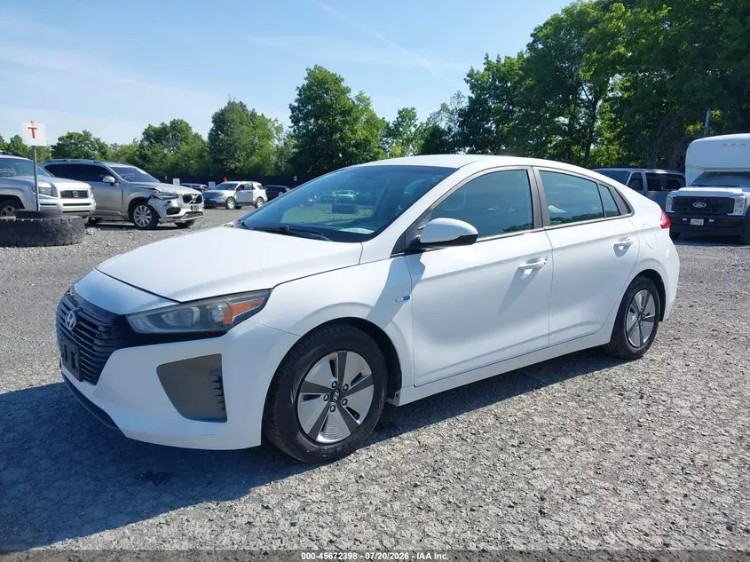 2018 HYUNDAI IONIQ HYBRID BLUE