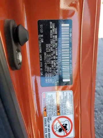 2016 TOYOTA SCION FR-S   