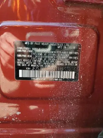 2017 SUBARU FORESTER 2.5I PREMIUM  