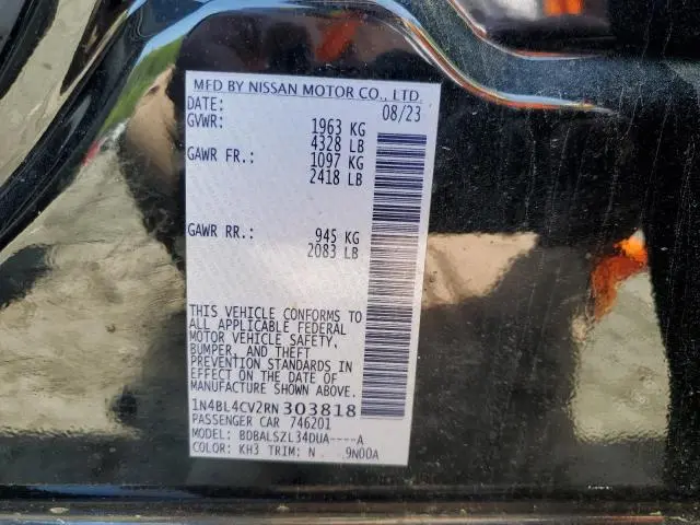 2024 NISSAN ALTIMA SR  